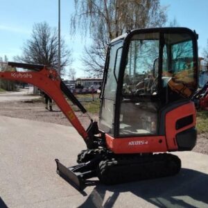 Kubota KX 015-4 + 3 GODETS