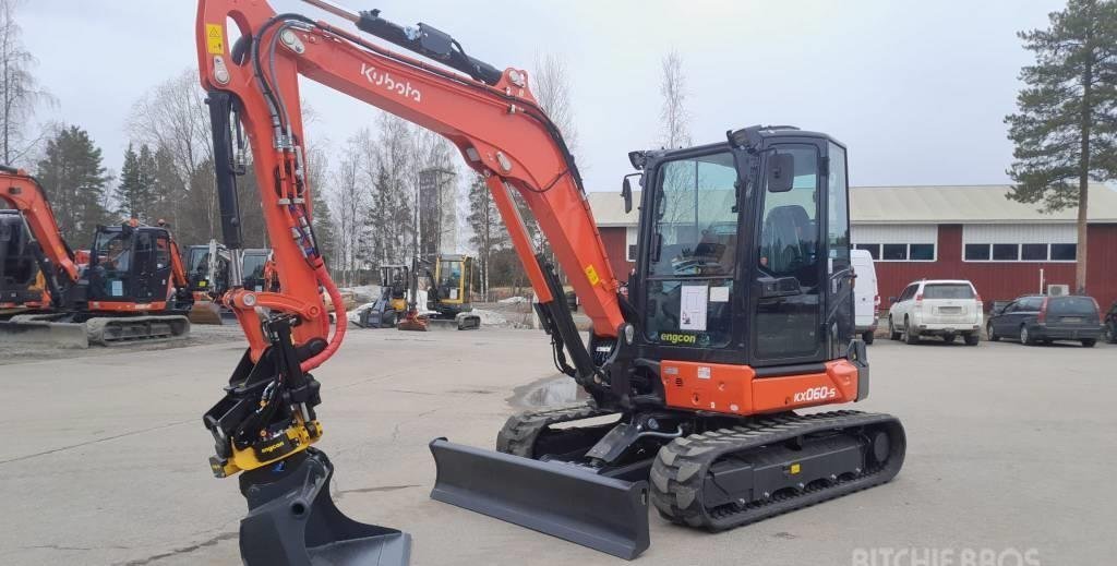 Kubota KX060-5 avec ROTO