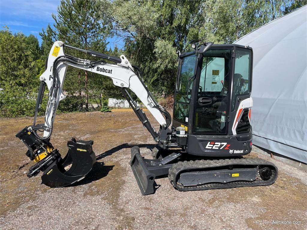 (2021) Bobcat E27Z + ENGCON + 4 GODETS
