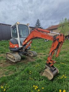 Kubota U25-3, 2,5T + 3 GODETS