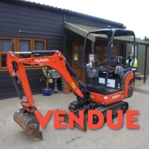 Kubota KX 015-4 + 3 GODETS